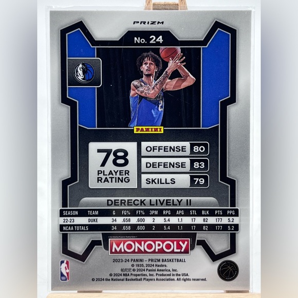 Dereck Lively II RC - Picture 2 of 2